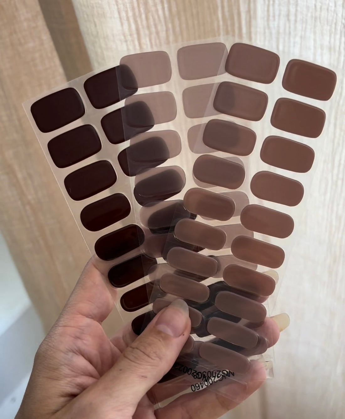 Conservation patchs gel entamés stockage correct — conseils The Care Gel