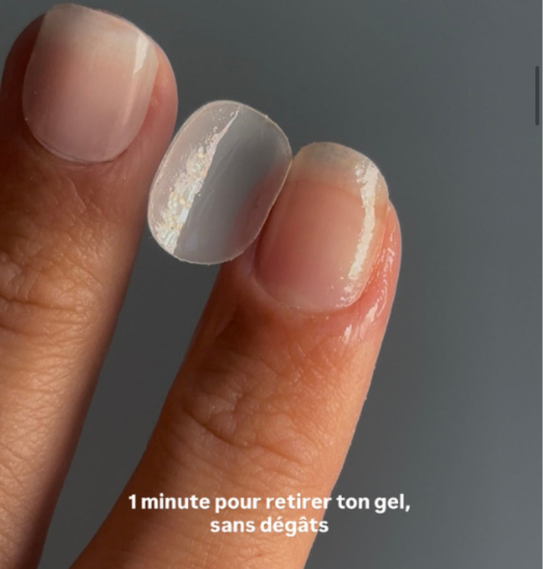 Patchs gel ongles rongés adaptés pose conseils — The Care Gel