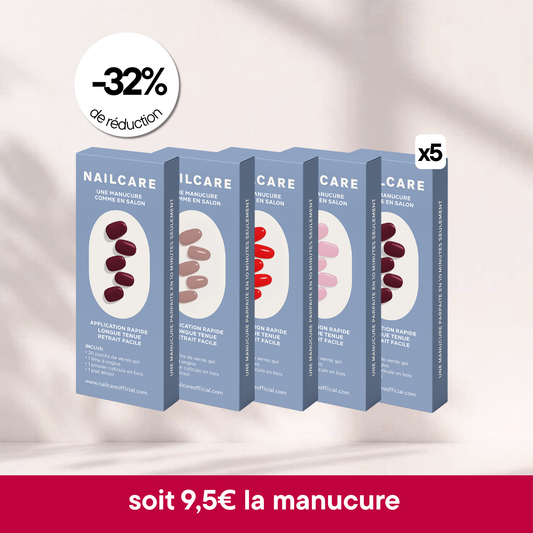 Pack de 5 manucures