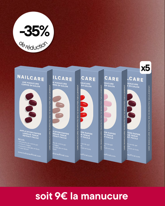 Pack de 5 manucures