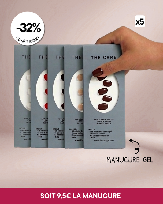 Pack de 5 manucures