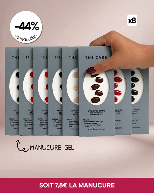 Pack de 8 manucures