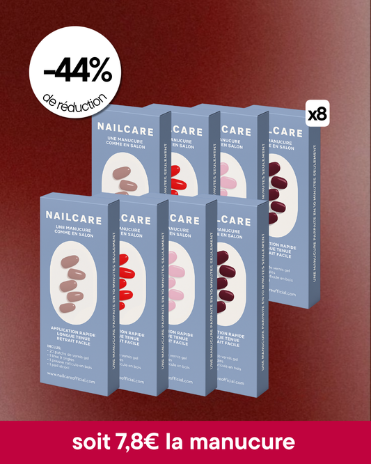 Pack de 8 manucures