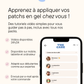 Guide vidéo pose patchs gel The Care Gel — tutoriel pas à pas inclus avec chaque commande
