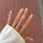 Chrome Details Ongles bandes patch gel nude chromé argenté collection Noholita x Lili Creuk x The Care Gel