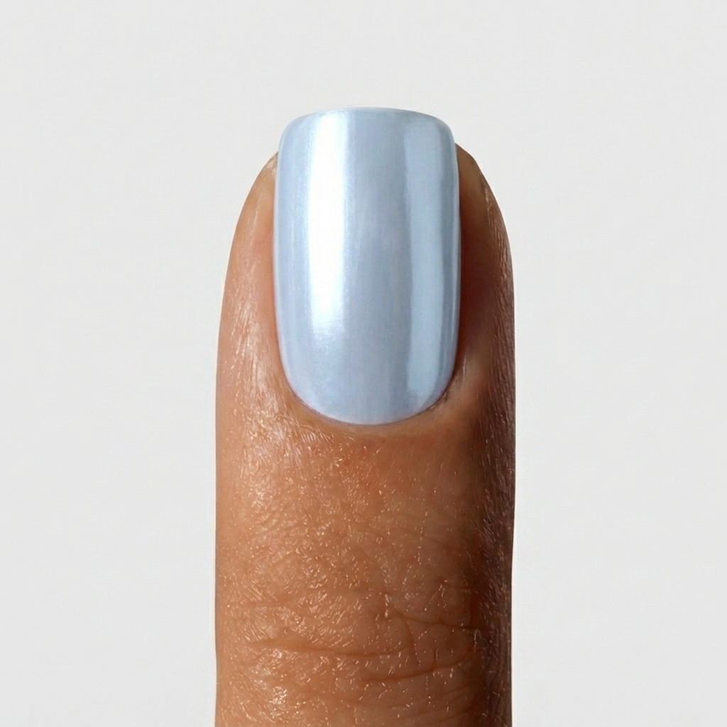 Baby Blue Chromé patch gel collection Noholita x Lili Creuk x The Care Gel